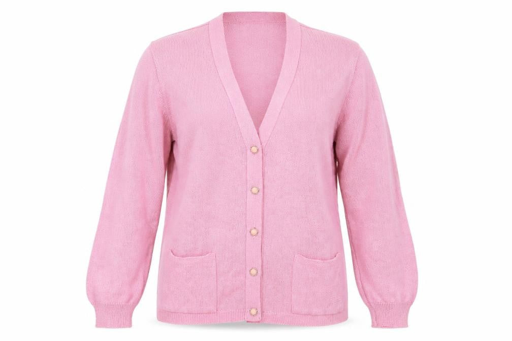 Keeno Womens Purple   Cardigan Jumper Size M