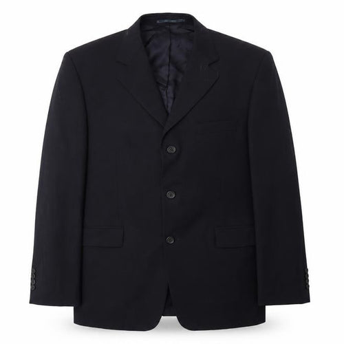 Preworn Mens Blue   Jacket Suit Jacket Size 42
