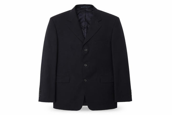 Preworn Mens Blue Jacket Suit Jacket Size 42
