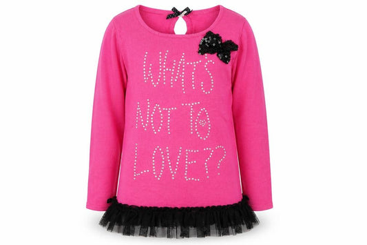 YD Girls Pink   Pullover Jumper Size 11-12 Years