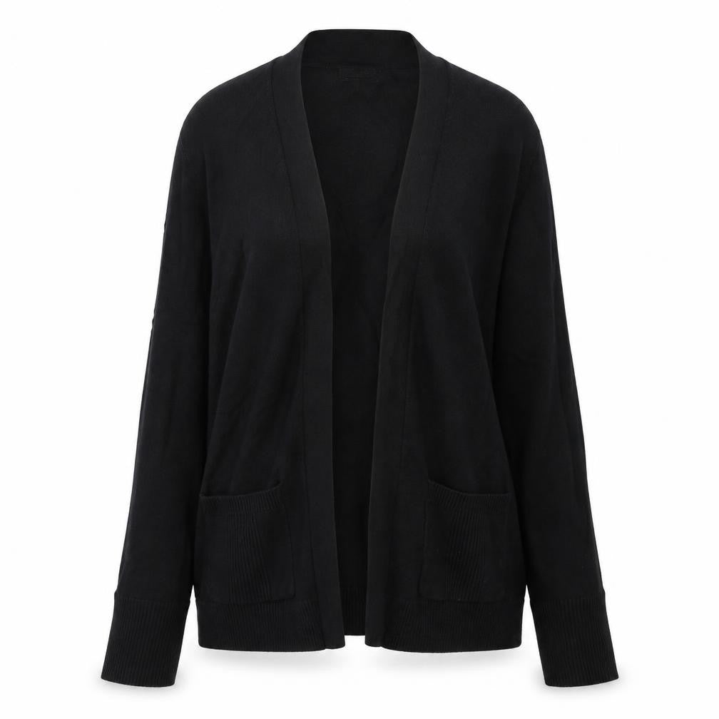M&Co Womens Black  Knit Cardigan Jumper Size S