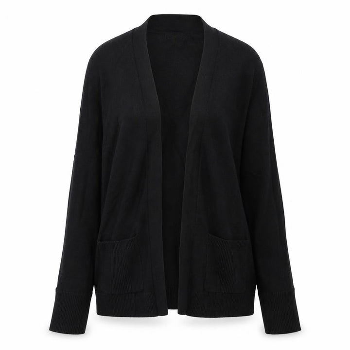 M&Co Womens Black  Knit Cardigan Jumper Size S