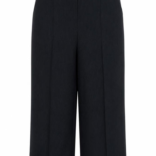 New Look Womens Blue Striped  Trousers  Size 12 L24 in