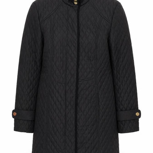 Country Casuals Womens Black   Overcoat Coat Size 10