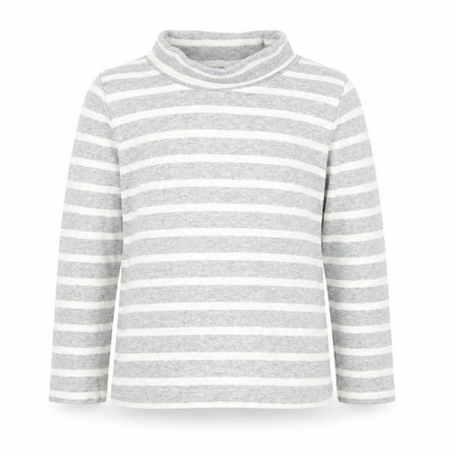 Gap Girls Grey Striped  Pullover Jumper Size 3 Years