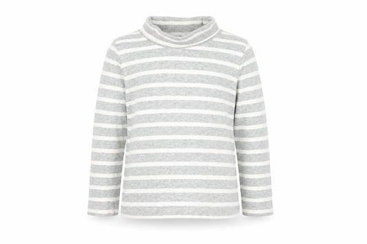 Gap Girls Grey Striped  Pullover Jumper Size 3 Years