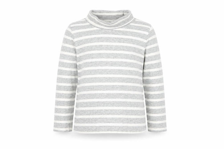 Gap Girls Grey Striped  Pullover Jumper Size 3 Years