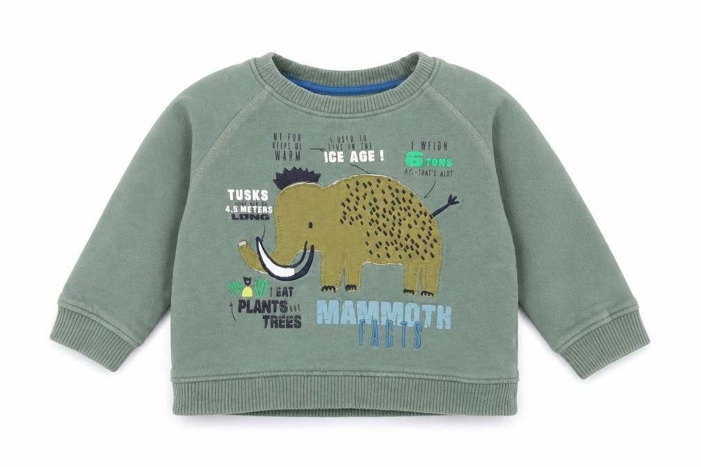 Mini Club Boys Green   Pullover Jumper Size 12-18 Months