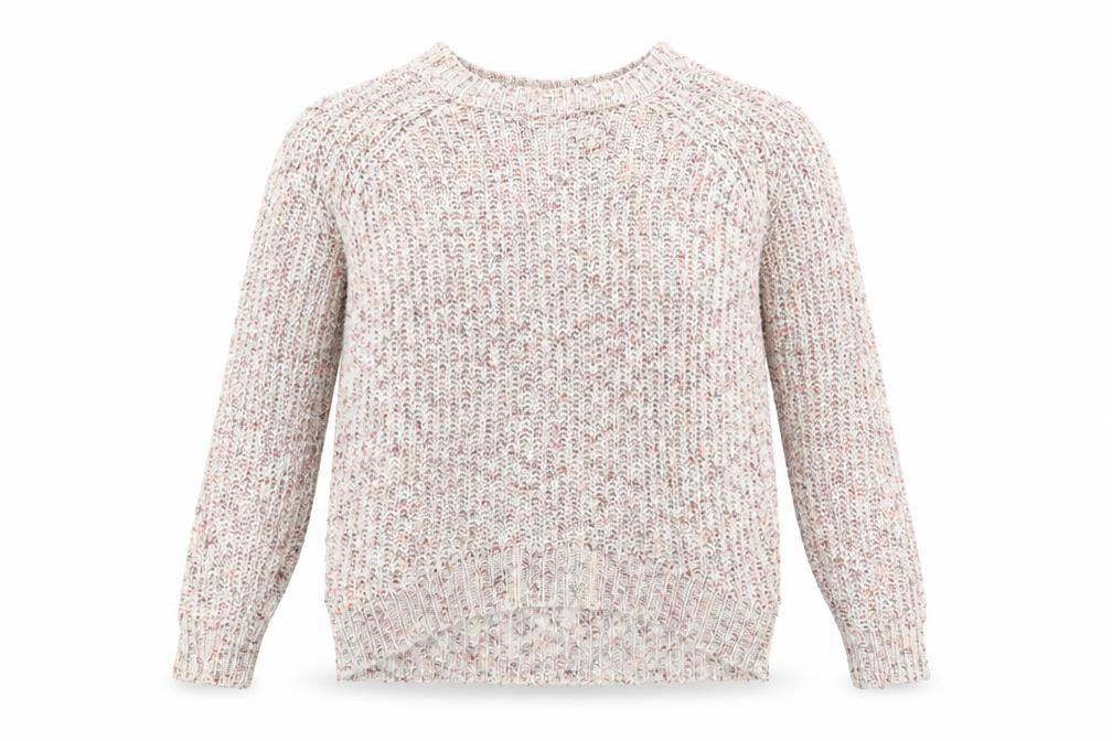 Front view of Papaya women’s white jumper, size M