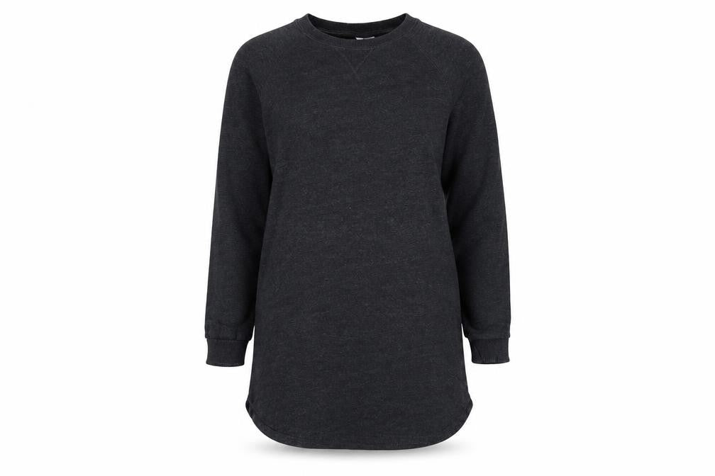 Front view of H&M women’s grey shift, size S