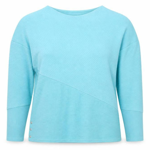 Bonmarché Womens Blue  Knit Pullover Jumper Size 14