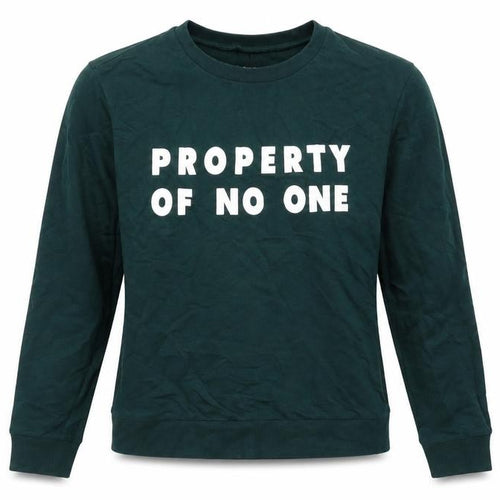 Divided by H&M Womens Green   Pullover Sweatshirt Size S  - property of no one