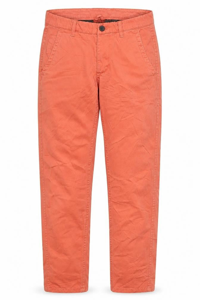 Matchstick Womens Orange   Chino Trousers Size 29 L29 in