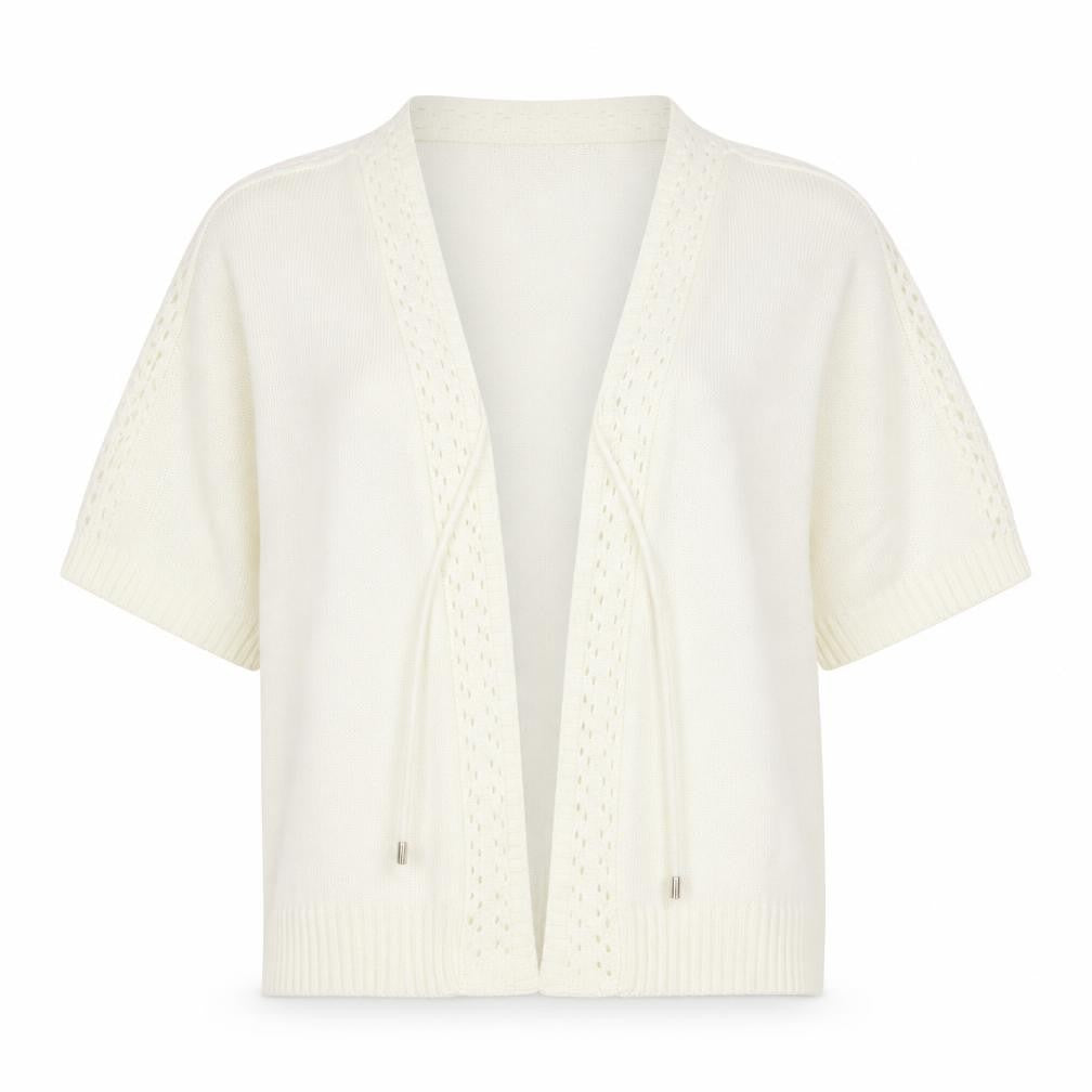 Ellie Louise Womens Ivory   Cardigan Jumper Size M
