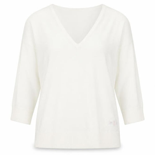 M&Co Womens Ivory  Knit Pullover Jumper Size 10