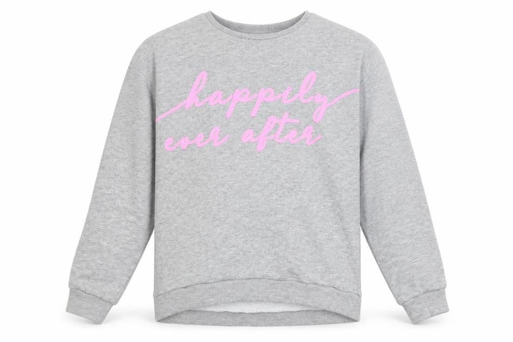 Bluezoo Girls Grey   Pullover Jumper Size 9-10 Years