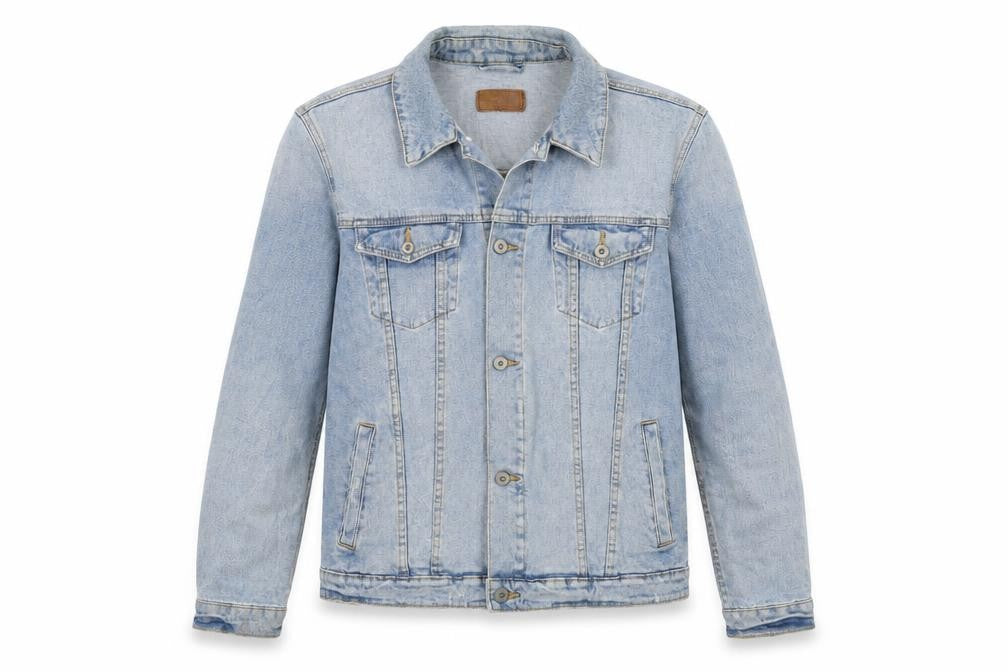 Front view of ASOS women’s blue jacket coat, size L