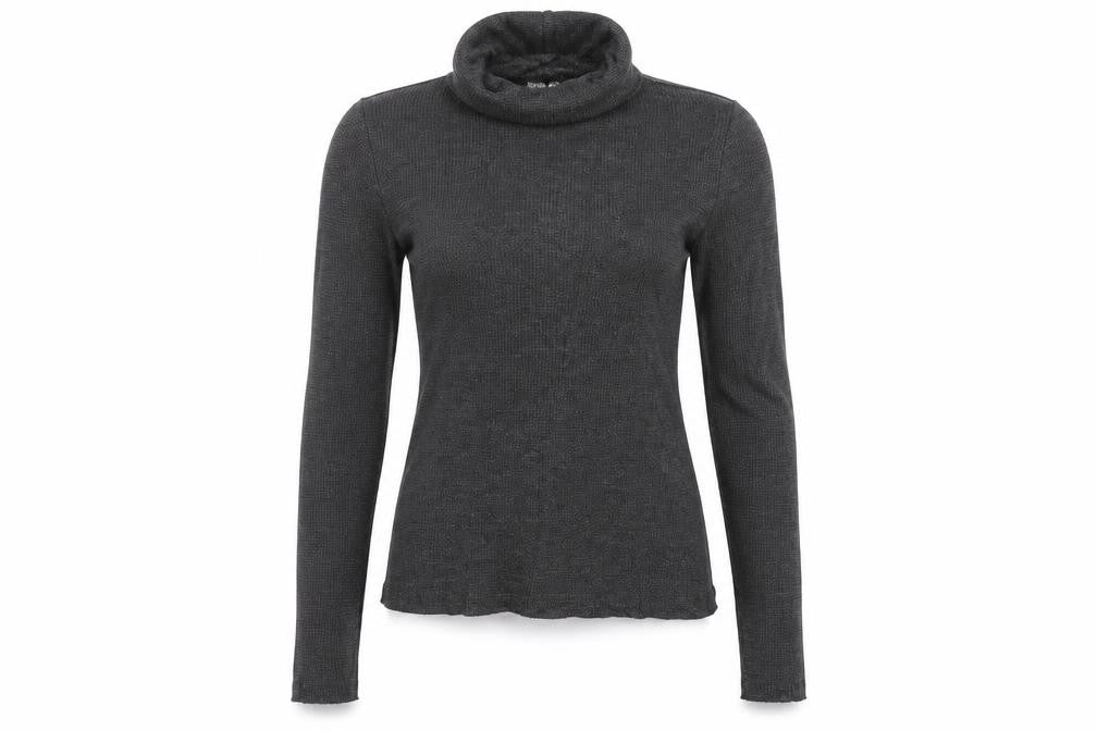 Front view of The Range women’s grey basic t-shirt, size L