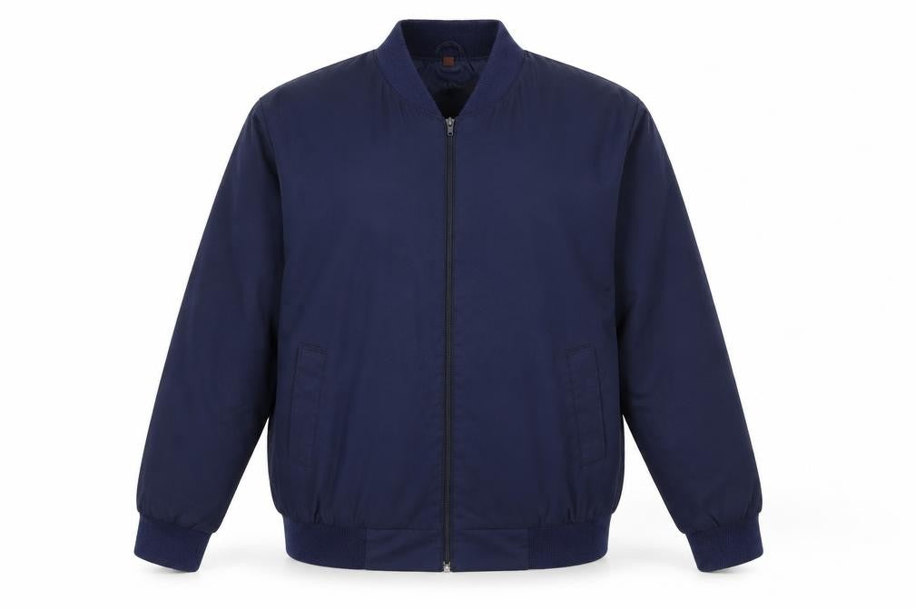 Front view of Storm Rebel women’s blue jacket coat, size 2XL
