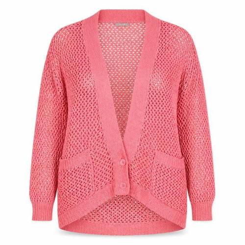 South Womens Pink   Cardigan Jumper Size 14