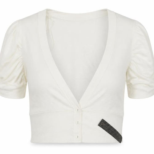 E-vie Womens White   Cardigan Jumper Size 14