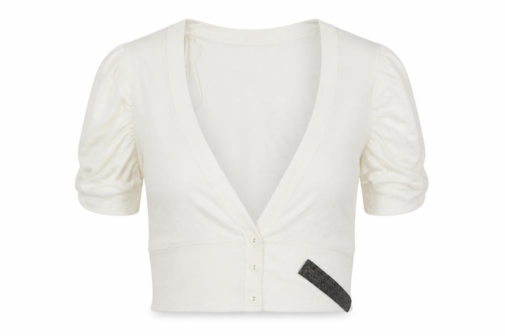 E-vie Womens White   Cardigan Jumper Size 14