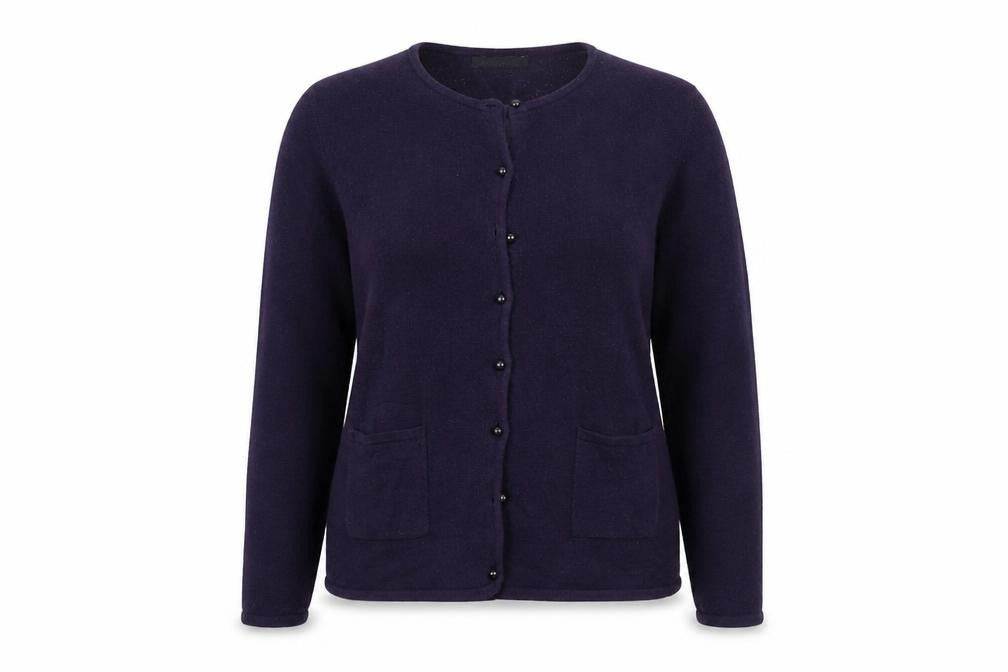 Bonmarche Womens Blue   Cardigan Jumper Size M