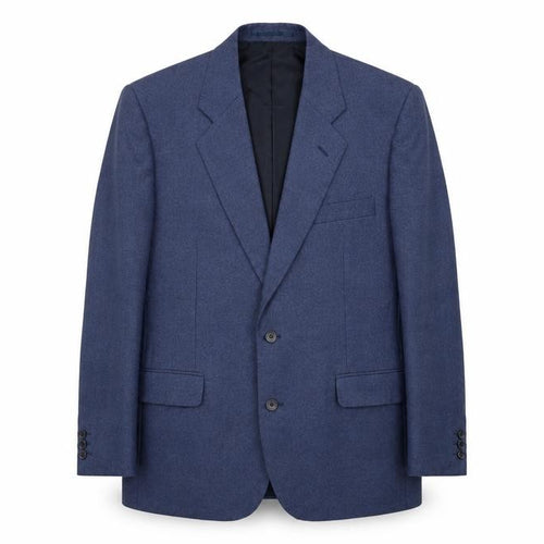Preworn Mens Blue   Jacket Suit Jacket Size 40