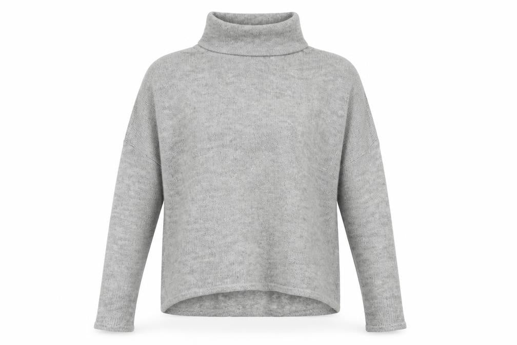 Front view of Primark women’s grey jumper, size M