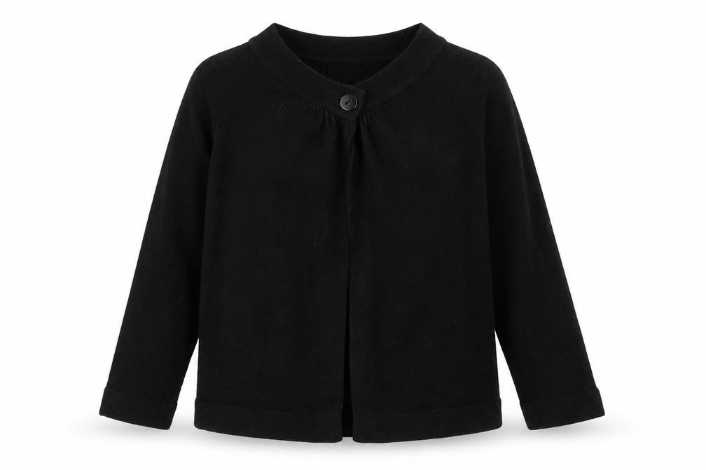 Sarah Hamilton Womens Black  Knit Cardigan Jumper Size M