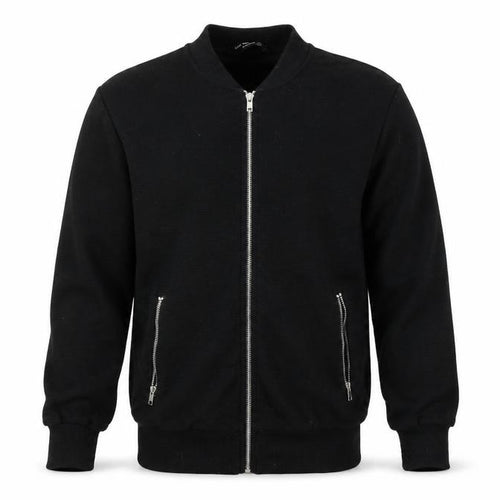 Ceader wood state Mens Black   Full Zip Sweatshirt Size S