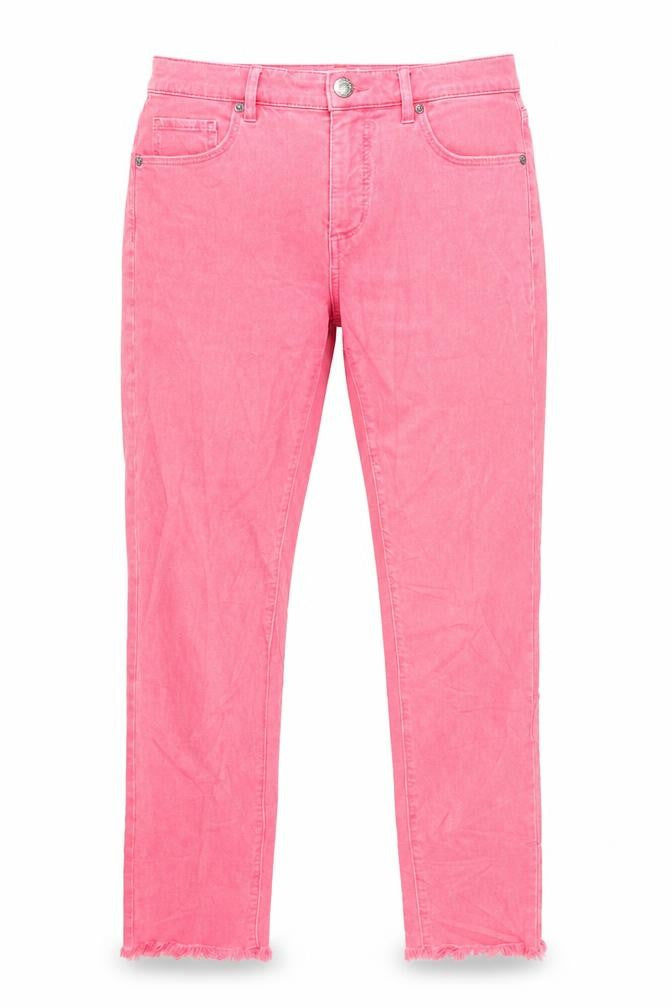 LOFT Womens Pink  Denim Skinny Jeans Size 10