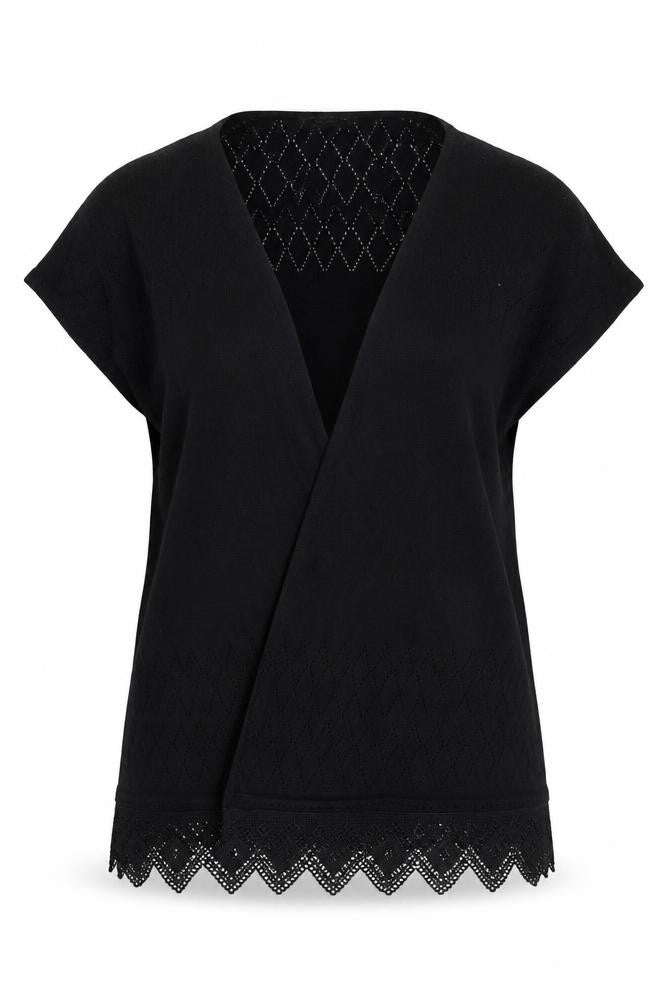 Dorothy Perkins Womens Black   Cardigan Jumper Size S