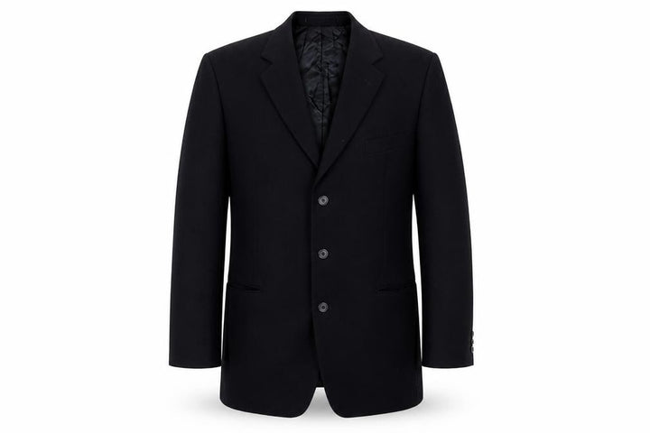 Preworn Mens Blue   Jacket Suit Jacket Size 40