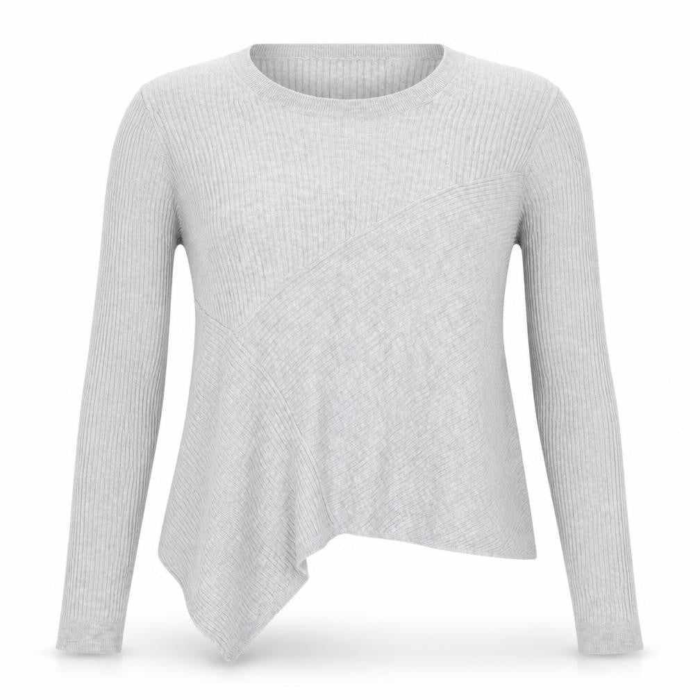 Front view of Tu women’s grey jumper, size UK 14