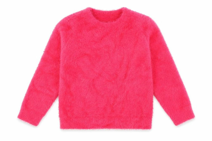 Matalan Girls Pink Pullover Jumper Size 7 Years