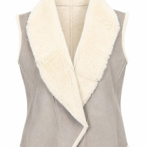 New Look Womens Grey   Windbreaker Waistcoat Size 14