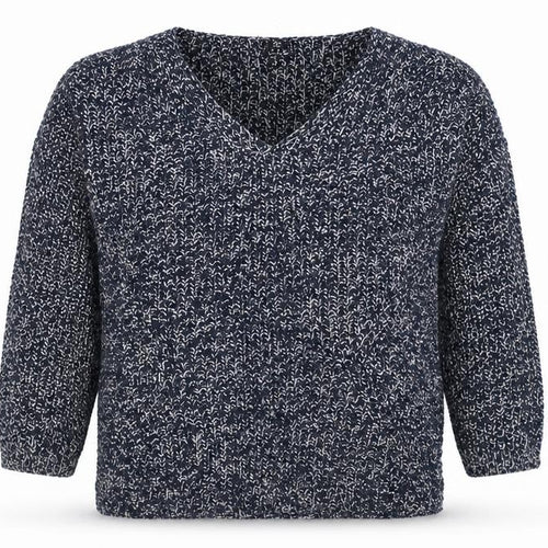 F&F Womens Blue  Knit Pullover Jumper Size 10