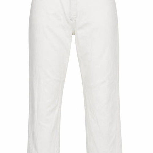 baisler Womens White  Denim Straight Jeans Size 14 L22 in