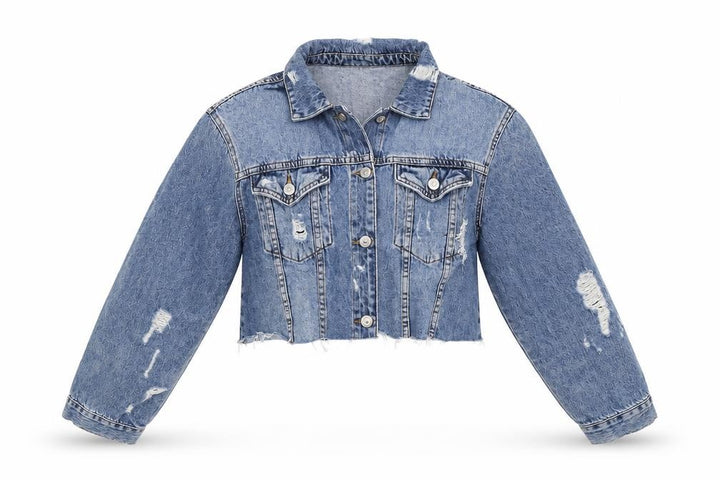Pull&Bear Womens Blue Jacket Size 10