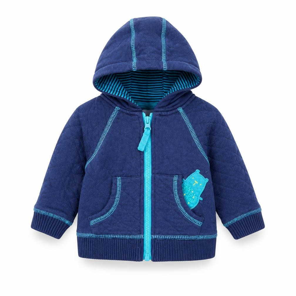 Mini Club Baby Blue   Jacket  Size 3-6 Months  - Hoodie