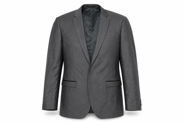Red Herring Mens Grey Jacket Suit Jacket Size 38