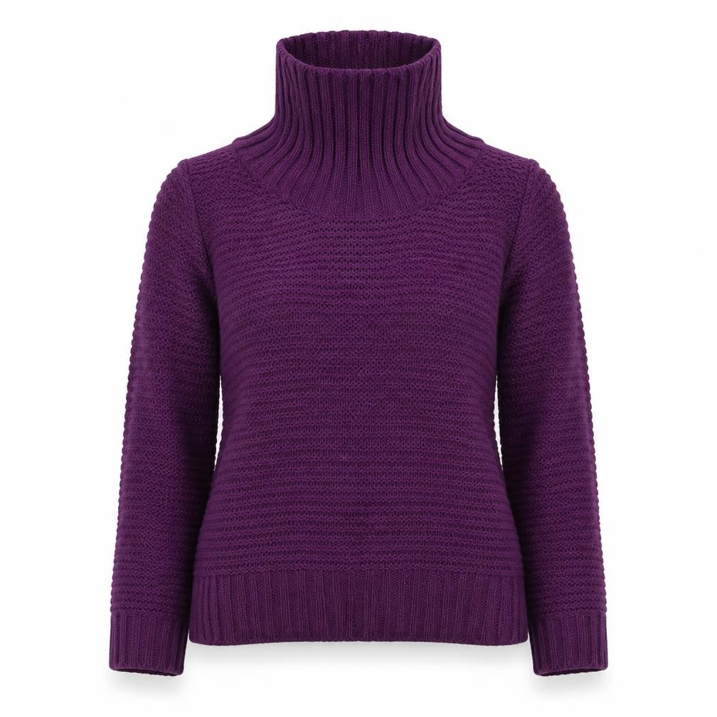 Bonmarché Womens Purple Pullover Jumper Size S