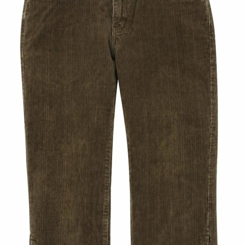 Miaoni Womens Brown   Capri Trousers Size 33 L20 in