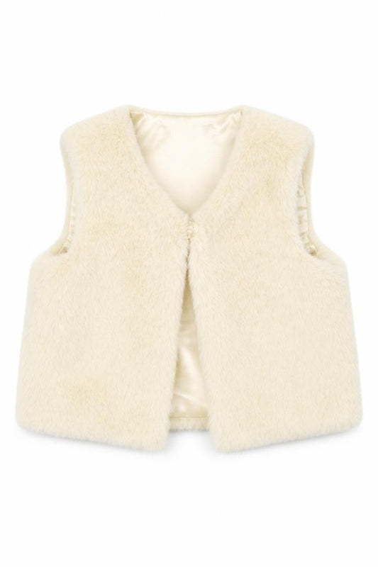 Front view of Primark Ivory Basic Jacket Jacket, size 18-24, Months