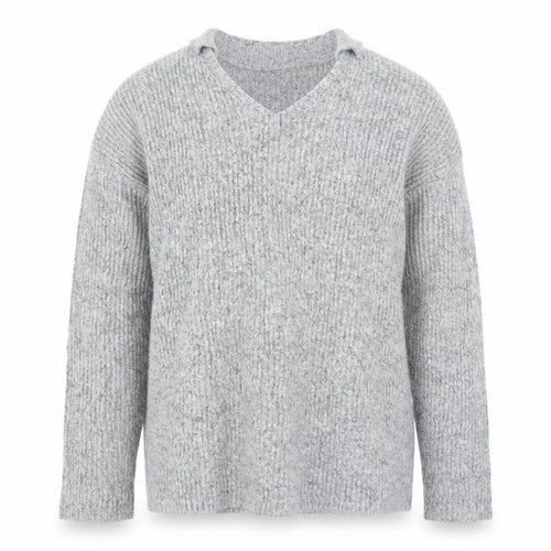 New Look Girls Grey   Pullover Jumper Size 14-15 Years  - Choker style neck