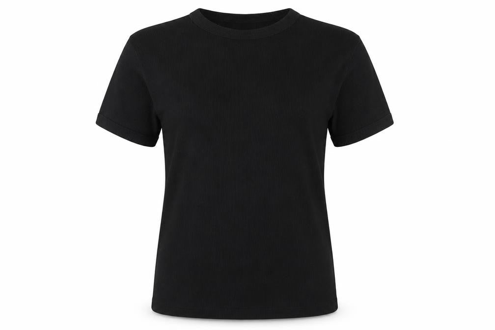 Giorgio  Womens Black   Basic T-Shirt Size XL