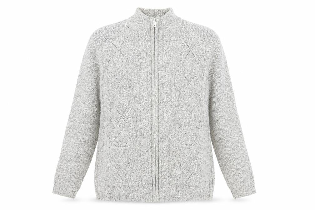 Beaumonde Womens Grey  Knit Cardigan Jumper Size M