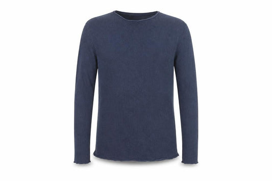 Front view of River Island men’s black knit jumper, size M