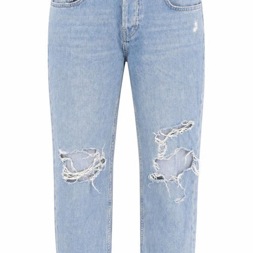 Topahop Womens Blue   Straight Jeans Size 26 in L32 in